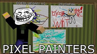 PixelPainters  TROLL  Hypixelnet  Minecraft [upl. by Bergren]