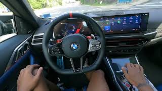 2025 M4 Competition X Drive First Drive  POV [upl. by Layor]