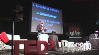 Como se nos ocurren las ideas Estanislao Bachrach at TEDxRosario [upl. by Aerbma]