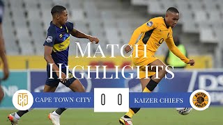 Cape Town City vs Kaizer Chiefs Epic Showdown Highlights You NEED to See [upl. by Pail]