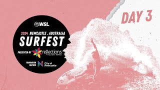 Surfest 2024  Day 3 of the Burton Automotive amp Newcastle Racecourse Womens Pro [upl. by Hutton]