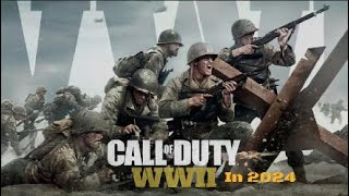 Call of Duty WWII In 2024 [upl. by Nolubez]