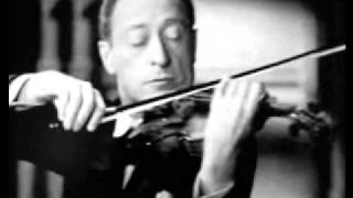 Heifetz playing Tchaikovsky Melodie [upl. by Annahavas]