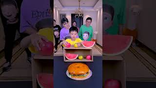 Fruit Matching Challenge Who Guessed It Right  Funnyfamily Partygames [upl. by Musser]