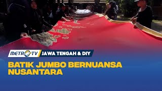 Pembuatan Batik Jumbo Bernuansa Nusantara [upl. by Lyckman]