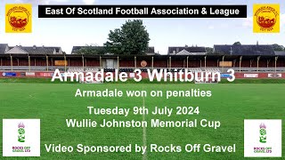 Armadale v Whitburn friendly 972024 [upl. by Ilujna]