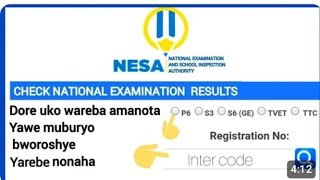 DORE UKO WAREBA AMANOTA YIBIZAMINI BYA LETA 2023IHow to check NESA National examination results [upl. by Mauricio]