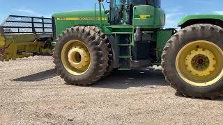 BIG IRON ONLINE AUCTION 7172024 John Deere 9400 4WD Tractor w 14 Degalman Blade [upl. by Avah156]