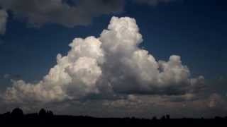 Forming cumulonimbus timelapse [upl. by Yrovi]