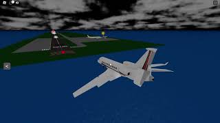 Roblox Game Airport AirPlanes Flight Simulator การขับเครื่องบิน ไม่ใช่เรื่องง่ายเลย roblox gaming [upl. by Zollie]