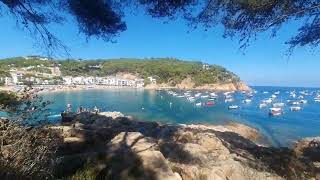 THE BEST BEACH IN COSTA BRAVATAMARIU SPAIN [upl. by Sykes]