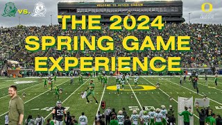 The 2024 Oregon Spring Game Experience [upl. by Tergram]