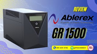 Review UPS Ablerex GR1500 [upl. by Kimbra]