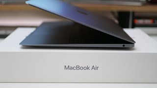 2018 MacBook Air  Unboxing Setup and First Look [upl. by Finkelstein]