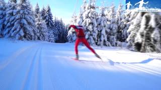 xcskiing downhill techniques [upl. by Sivahc]