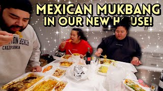 AUTHENTIC MEXICAN FOOD MUKBANG 먹방 EATING SHOW FIRST MUKBANG IN THE NEW HOUSE [upl. by Umberto]