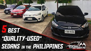 Top 5 Best QualityUSED Sedans in the Philippines  AutoBuy PH [upl. by Velick423]