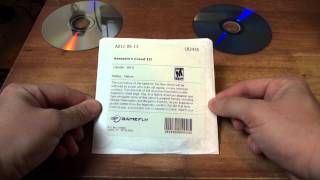 Wii U Game Disk Comparison to a BluRay and DVD 1080p HD [upl. by Nyrret819]