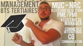 BTS TERTIAIRES  MANAGEMENT [upl. by Alfonso340]