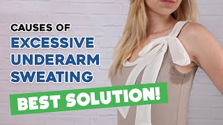 How to Stop Underarm Sweating Problem in Hindi  Hyperhydrosis in Underarms  Dermalife [upl. by Margo]