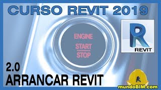 Revit 2019 para principiantes 20 Cómo entrar a Revit [upl. by Parry242]