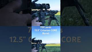 700 yards with the 125” Criterion CORE Barrel criterionbarrels criterioncore cbi longrange [upl. by Thurstan]