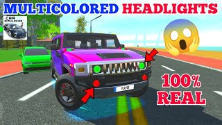 New Multicolored Headlights in Car Simulator 2 😱🔥 100Real New Update  Harsh in Game [upl. by Jimmie507]