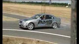 Mercedes Benz C55 AMG Drift around roundabout [upl. by Montford851]