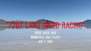 Speed Week 2023 7707 Land Speed Team Makes it to Bonneville [upl. by Rolando]