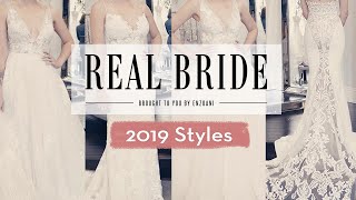 Real Bride by Enzoani  Wedding 101 2019 Bridal Gown Trends [upl. by Farrel352]