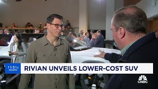 Watch CNBCs full interview with Rivian CEO RJ Scaringe [upl. by Donadee]