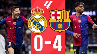 REAL MADRID VS BARCELONA 04 LA LIGA 202425 [upl. by Evetta]