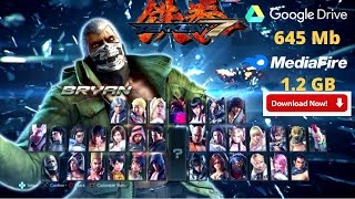 how to download tekken 7 for android in ppssppsaga mod season 5 [upl. by Nomrac364]