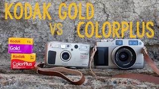 Kodak Gold vs ColorPlus  Film Stock Comparison [upl. by Aseret]