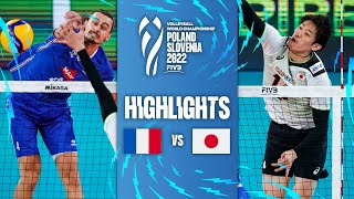 🇫🇷 FRA vs 🇯🇵 JPN  Highlights Final Phase  Mens World Championships 2022 [upl. by Emanuele]