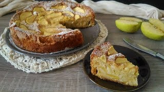 Torta di mele senza bilancia Apple pie without scales [upl. by Ahsyle284]