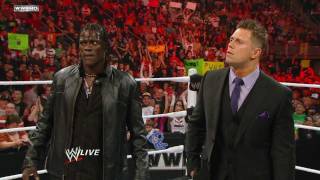 Raw  The Miz amp RTruth interrupt John Cena [upl. by Jany726]