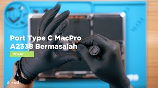 Port Type C Macbook Pro A2338 Bisa Charger Tapi Tidak Bisa Baca Flashdisk macbookpro [upl. by Selegna]