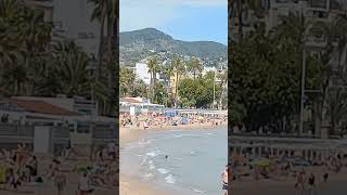 SITGES BEACH BARCELONA CATALONIA SPAIN [upl. by Hayimas]