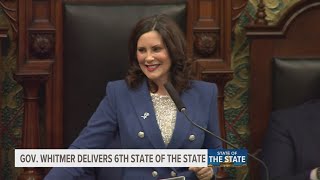 Gov Whitmer delivers State of the State address [upl. by Morgenthaler]