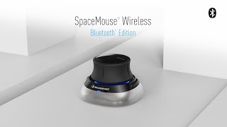 SpaceMouse Wireless Bluetooth Edition Advanced 3D navigation anywhere [upl. by Hceicjow719]