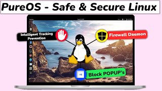 PureOS  Best PRIVACY amp SECURITY Linux Distro 2021 [upl. by Rudolfo]