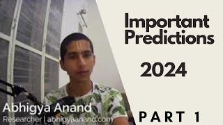 Important predictions for 202425  Analyze with Abhigya Anand [upl. by Dewar]