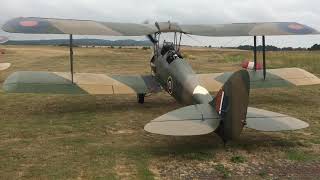 RAF SCS Tiger Moths taxiing [upl. by Aihset537]