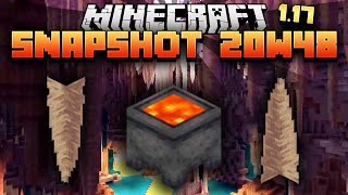 Minecraft 117  Snapshot 20w48  Stalactites et BAN HAMMER bedrock [upl. by Dorion198]