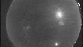 Big Bright Alabama Fireball  Leonids Meteor Shower  NASA Space Science [upl. by Watkin389]