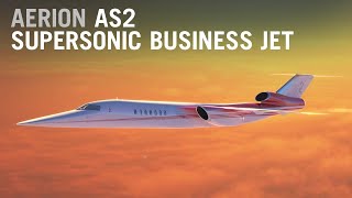 Aerion Expects to Fly the First Supersonic Business Jet by 2023 – AINtv [upl. by Schaab]