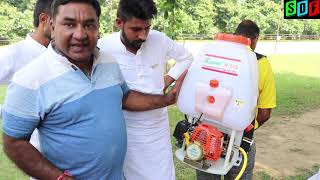 Petrol Engine SprayerKnapsack SprayerRajaspray9815940212 Full information about Spary Pump [upl. by Gasparo385]