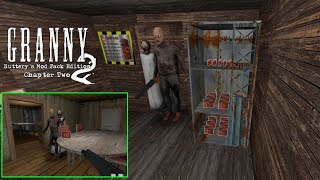 Granny Recaptured PC in Granny Chapter Two v121 With Flammable Liquid Gas [upl. by Yrret740]