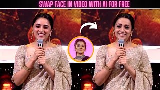 Video Face Change AI  How To Swap Face with AI  Video Face Changer App  FREE  2024  Tamil [upl. by Idas795]